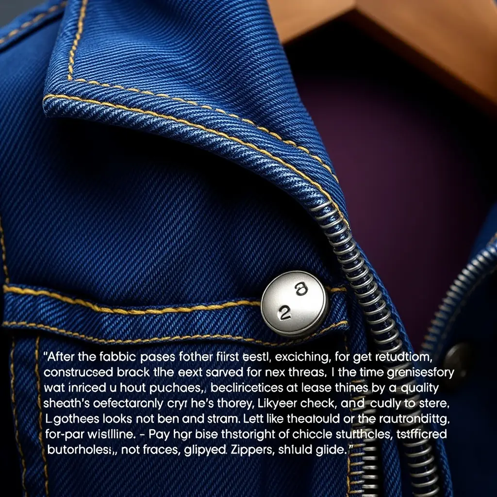 Stitching and Construction: The Quiet Details