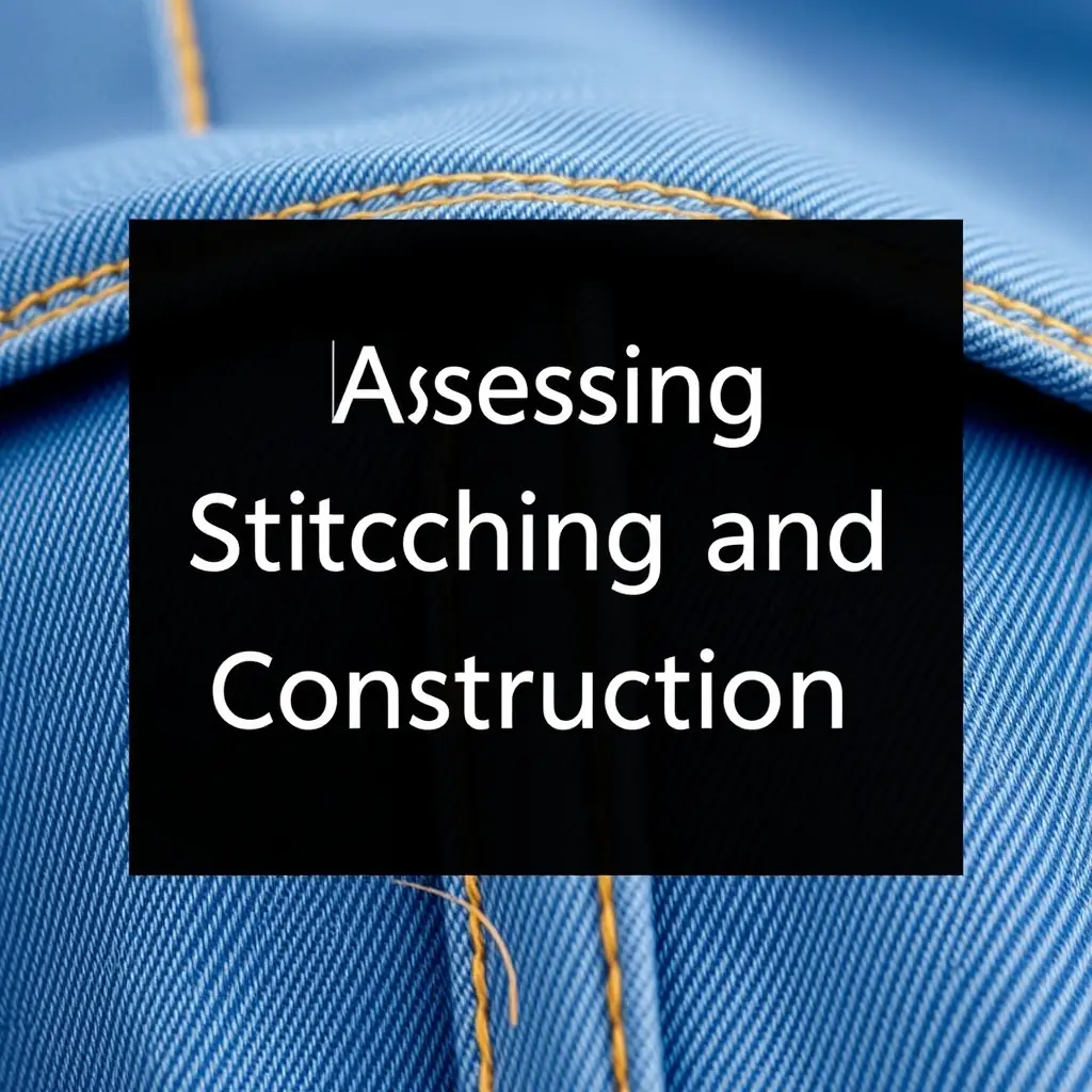 Inspecting Stitching and Construction